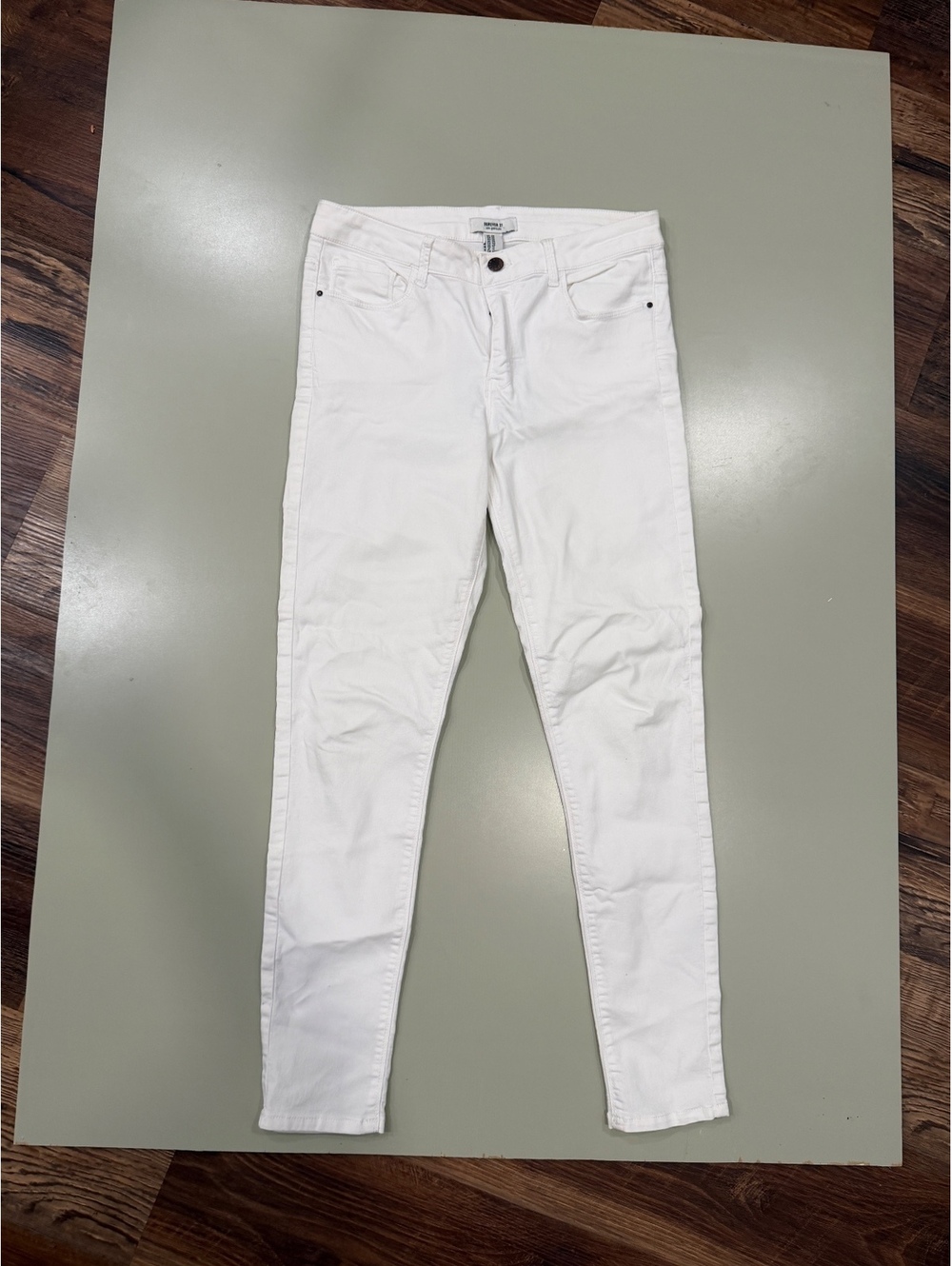 Forever21 White Skinny Jeans